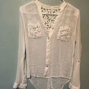 White button up shirt